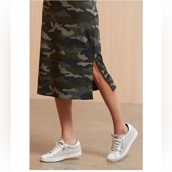 NWT BB Dakota Can You See Me Now camo midi dress - Picture 9 of 9